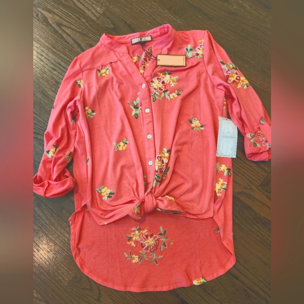 New With Tags! Olive Hill Blouse